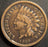 1860 Indian Head Cent - Very Good