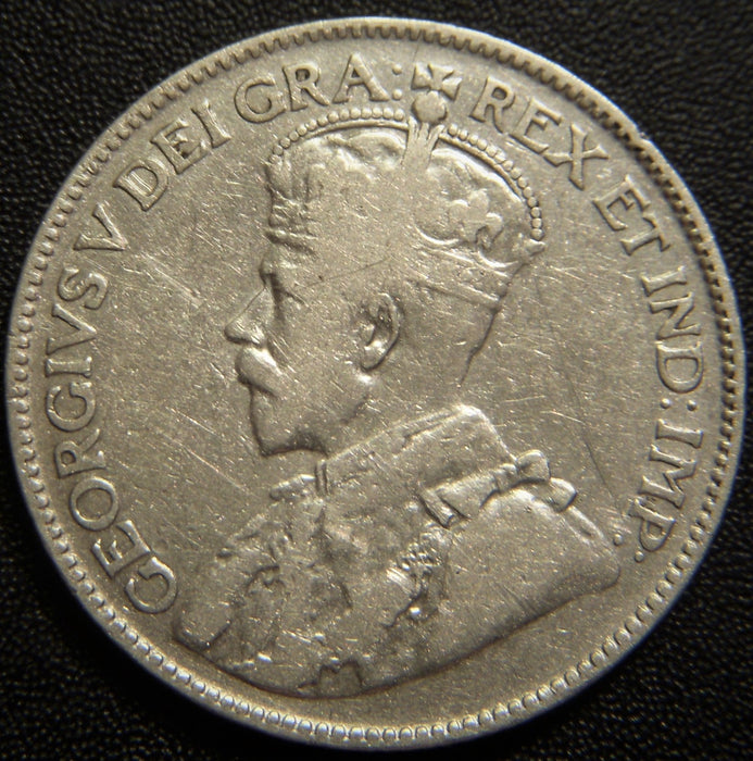 1919 Canadian Quarter - Fine