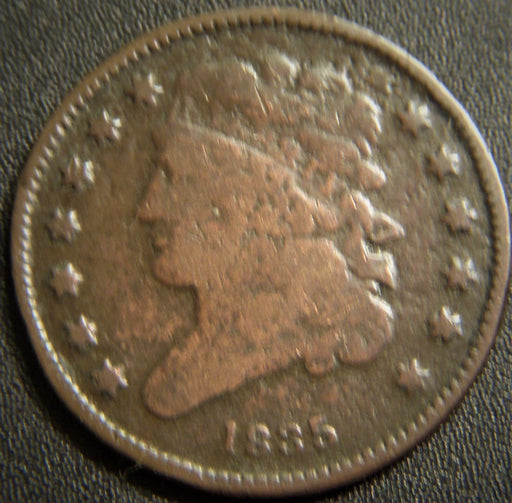 1835 Half Cent - Good