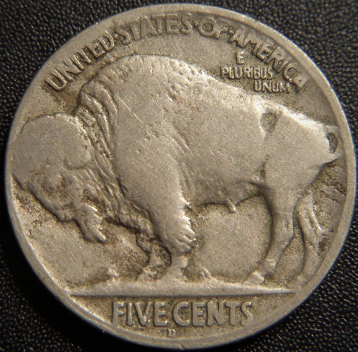 1918-D Buffalo Nickel - Good