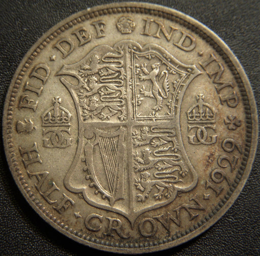 1929 Half Crown - Great Britain