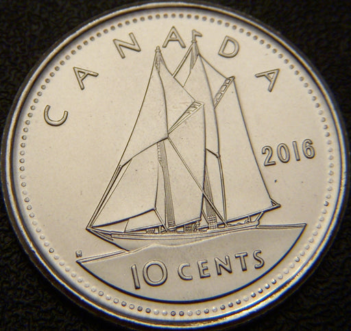 2016 Canadian Ten Cent - Unc.