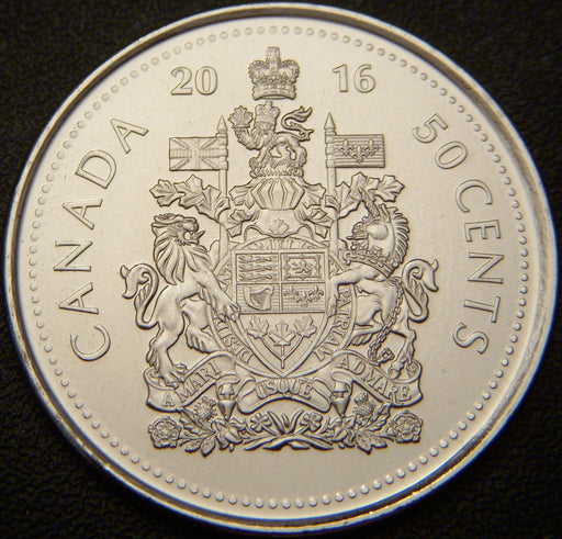 2016 Canadian Half Dollar  Unc