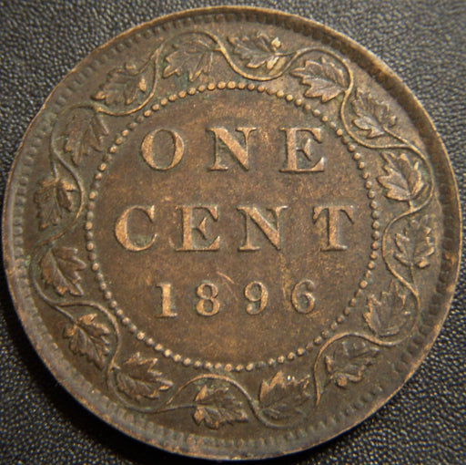 1896 Canadian Large Cent - Very Fine