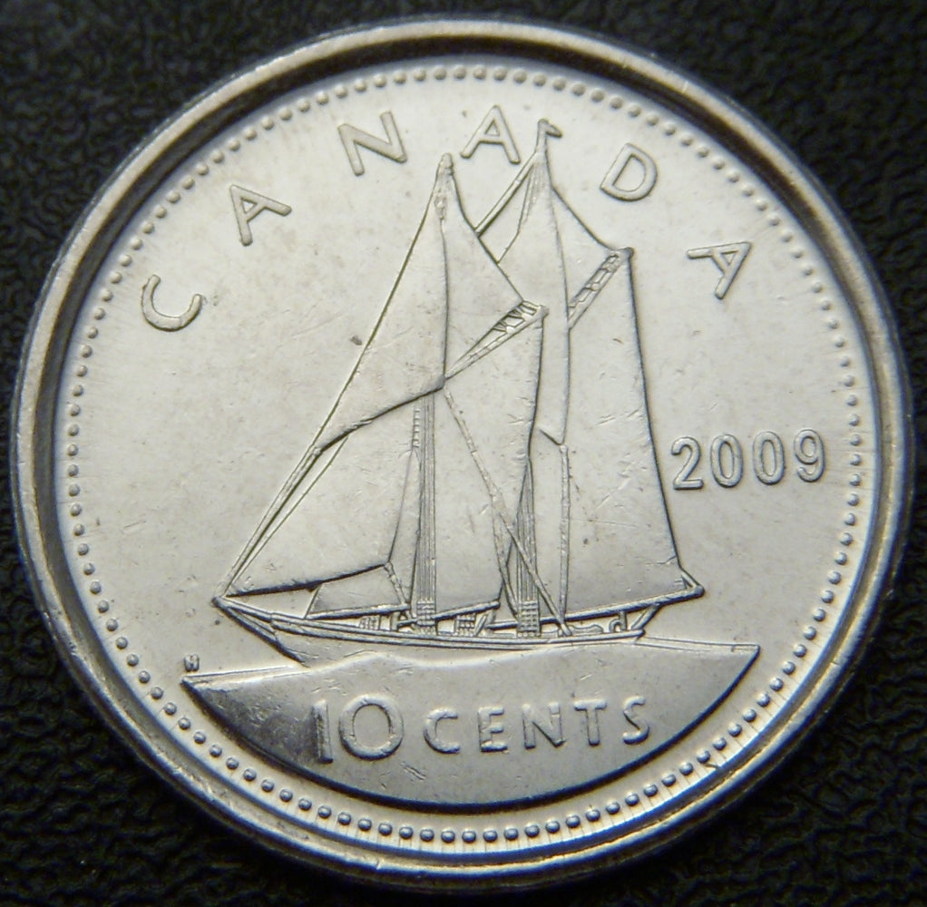 2009 Canadian 10C - Unc.