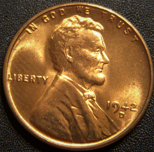 1942-D Lincoln Cent - Uncirculated