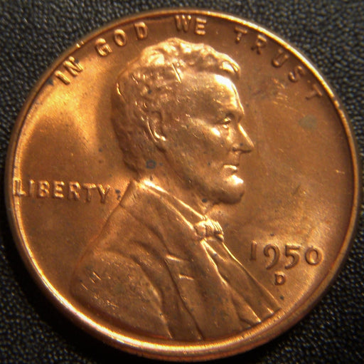1950-D Lincoln Cent - Uncirculated