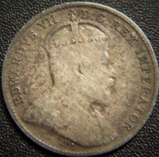 1910 Canadian Five Cent - Very Good