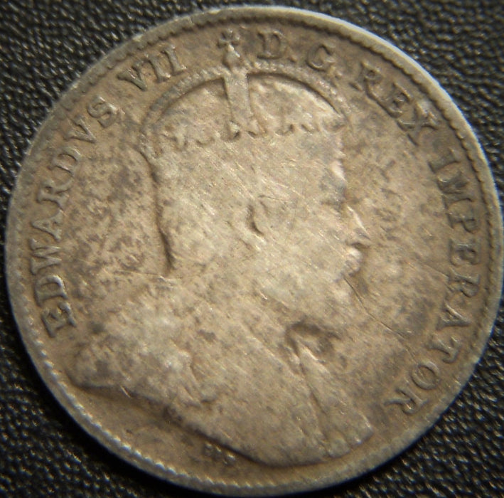 1910 Canadian Five Cent - Very Good