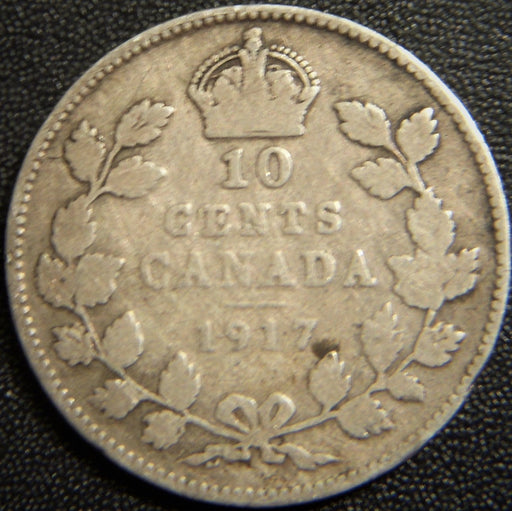 1917 Canadian Ten Cent - Fine