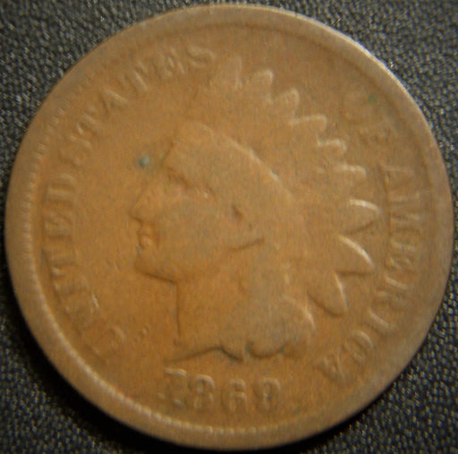 1869 Indian Head Cent - Good