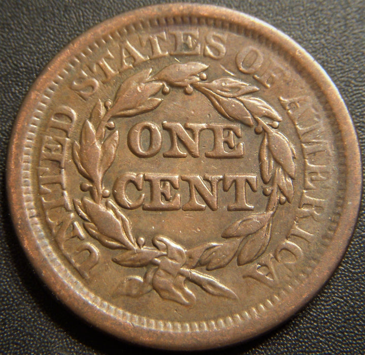 1852 Large Cent - Very Fine