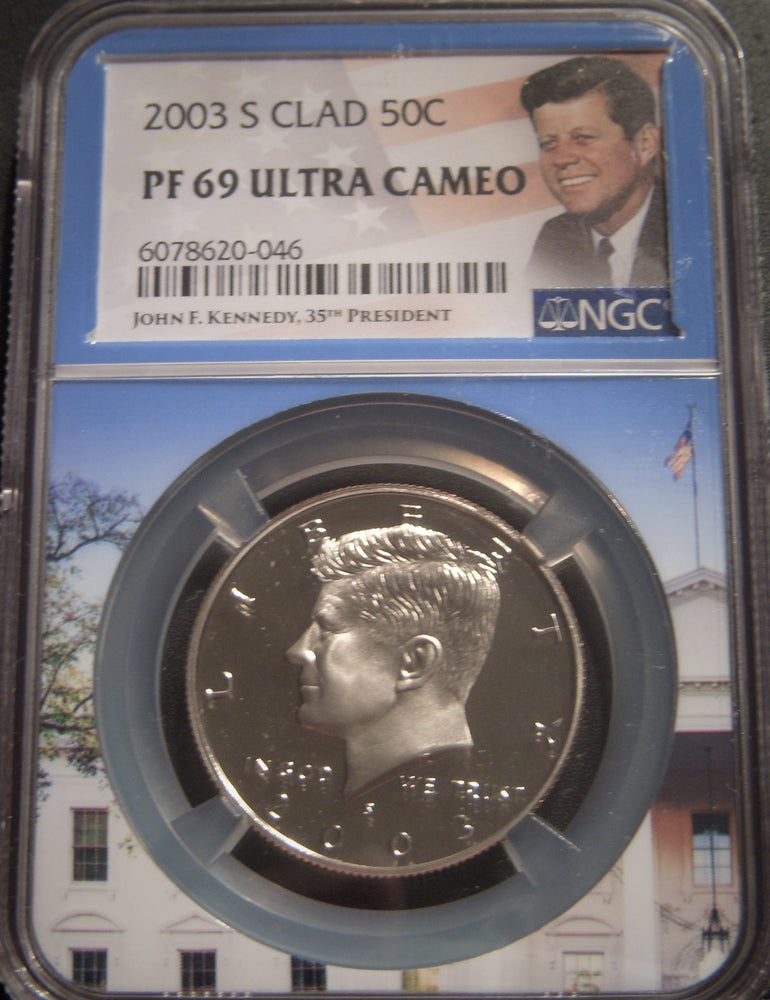 2003-S Kennedy Half Dollar - NGC Clad PF69 Ultra Cameo