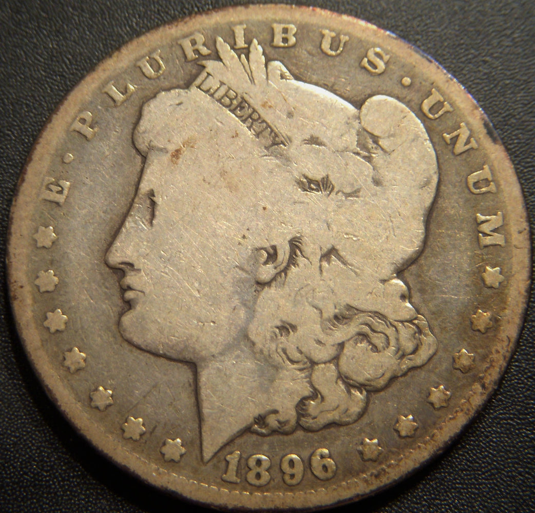1896-O Morgan Dollar - Very Good