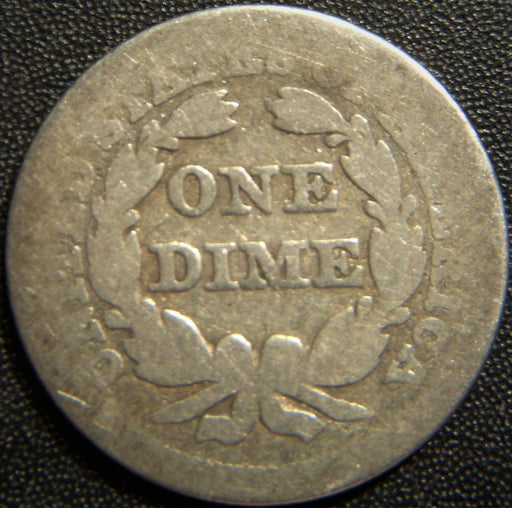 1849 Seated Dime - Goodish