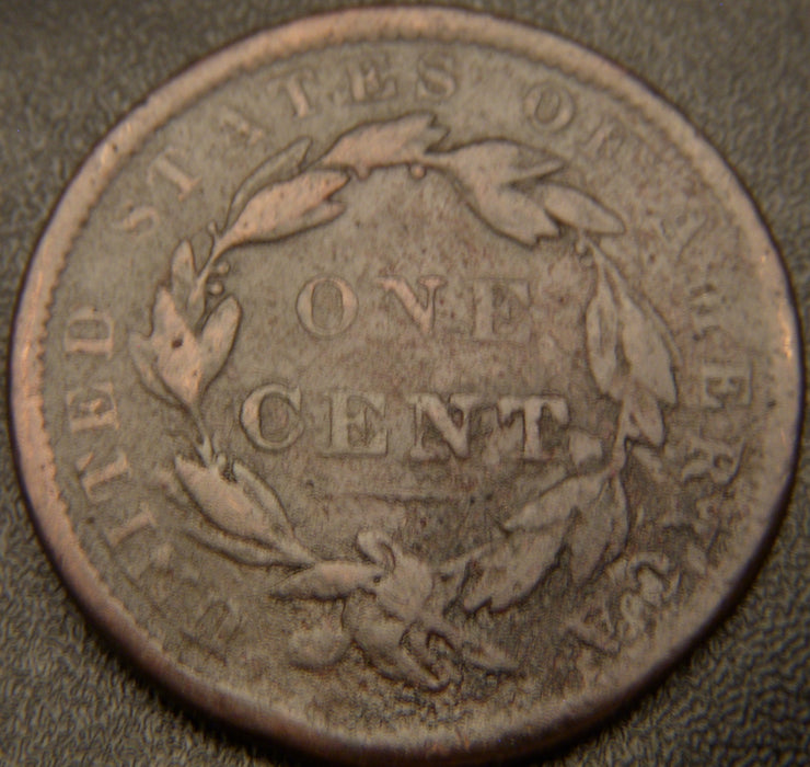 1838 Large Cent - Very Good