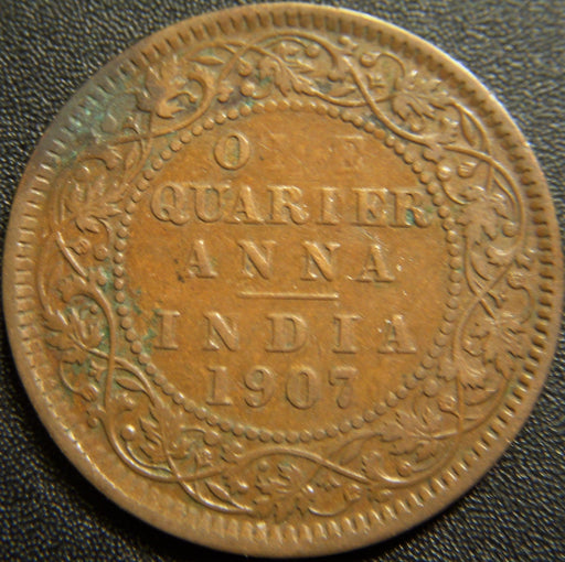 1907 One Quarter Anna - India