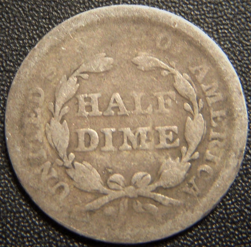 1857 Seated Half Dime - Good