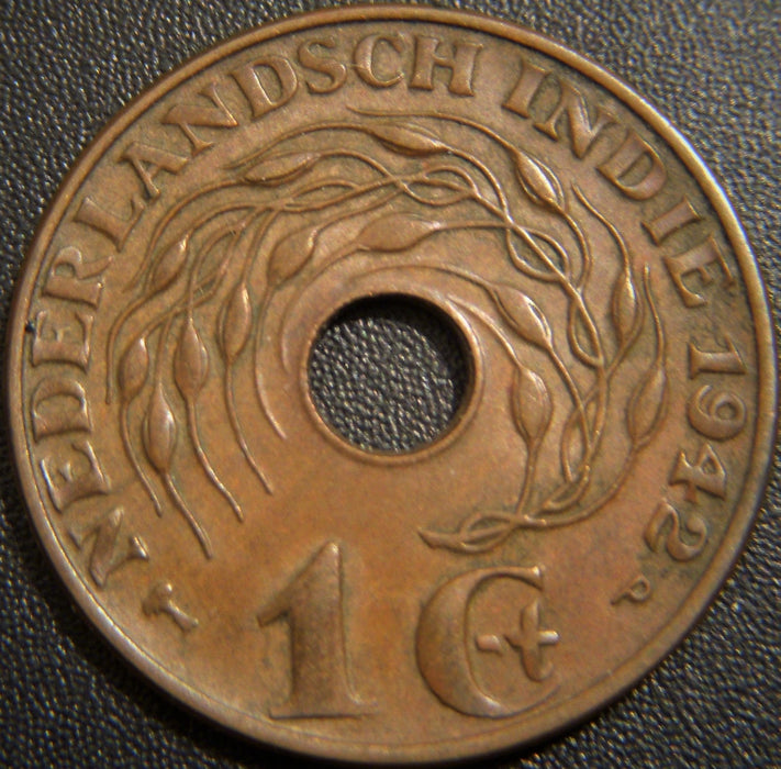 1942 Cent - Netherlands East Indies