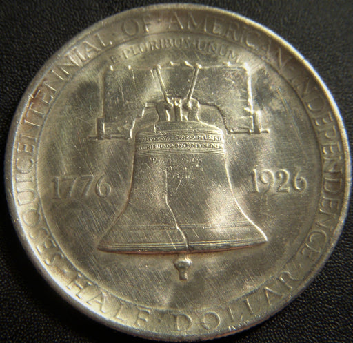 1926 Sesquicentennial Half Dollar - AU Cleaned