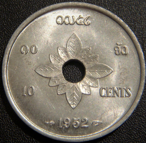 1952 10 Cents - Lao