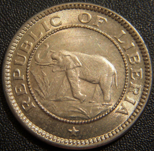 1941 1/2 Cent - Liberia
