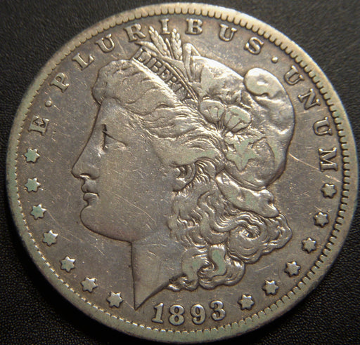 1893-CC Morgan Dollar - Very Fine