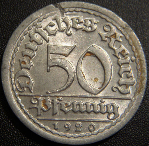 1920F 50 Pfennig - Germany