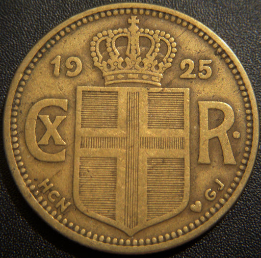 1925 HCN GJ 2 Kronur - Iceland