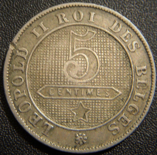 1894 5 Centimes - Belgium