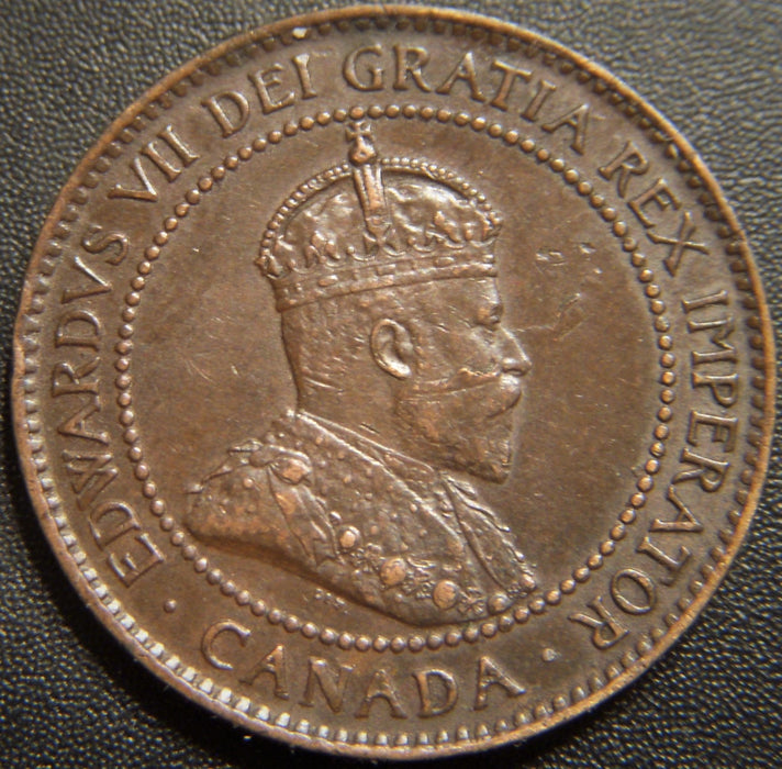 1902 Canadian Large Cent - Very Fine