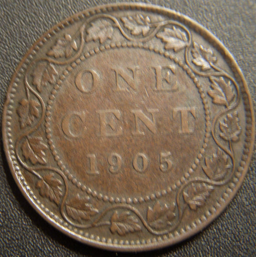 1905 Canadian Large Cent - Fine