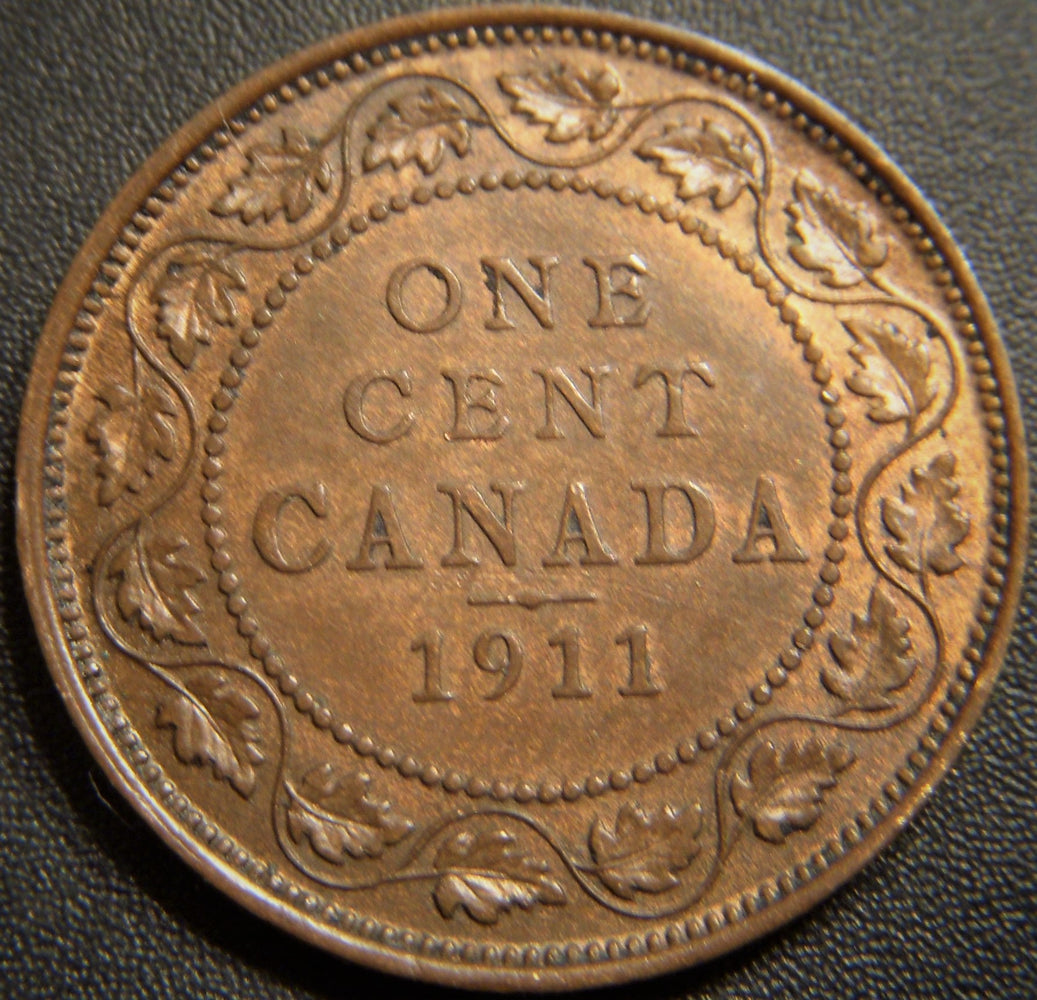 1911 Canadian Large Cent - Extra Fine