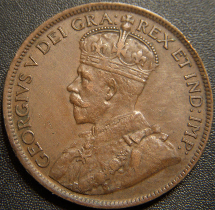 1917 Canadian Large Cent - Extra Fine