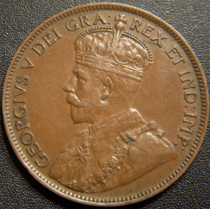 1918 Canadian Large Cent - Extra Fine