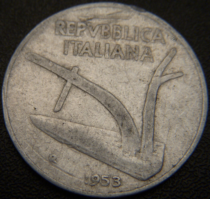 1953R 10 Lire - Italy