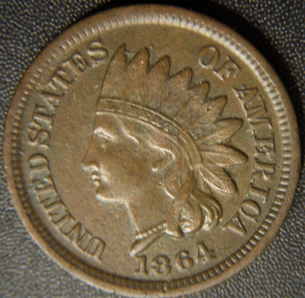 1864 Indian Cent - Bronze Extra Fine