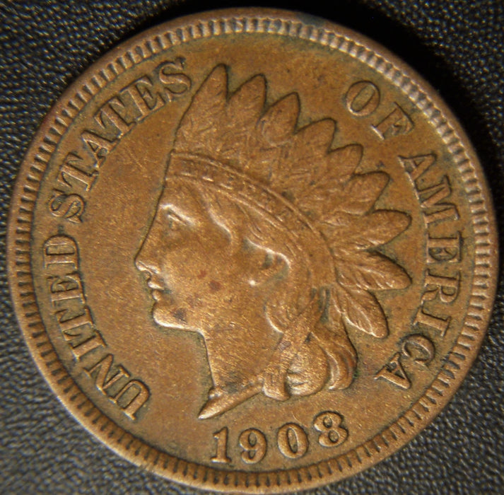 1908-S Indian Cent - Very Fine