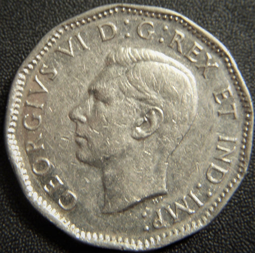 1947 Canadian Five Cent - With Dot Very Fine