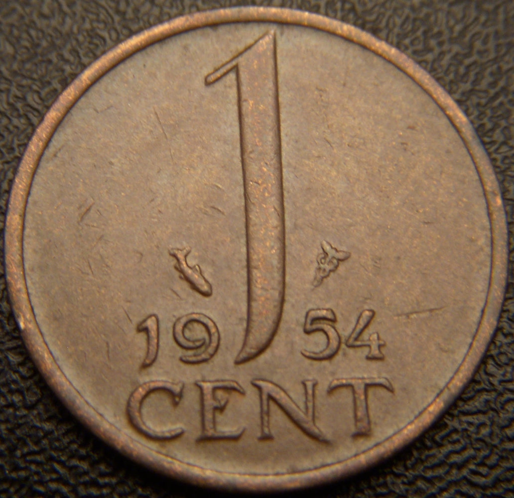 1954 1 Cent - Netherlands