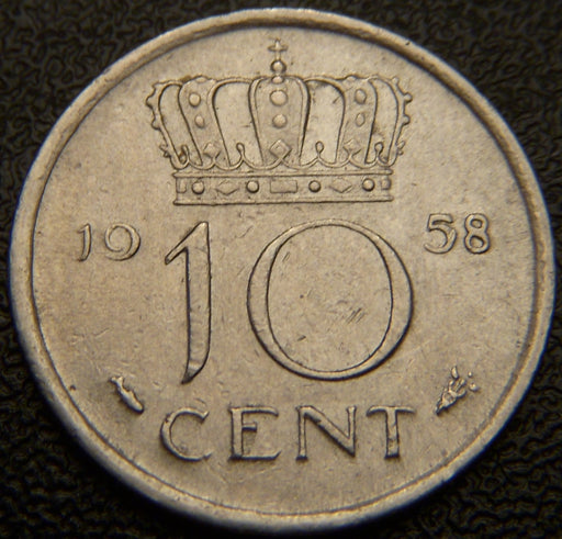 1958 10 Cent - Netherlands