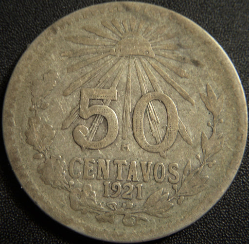 1921 50 Centavos - Mexico