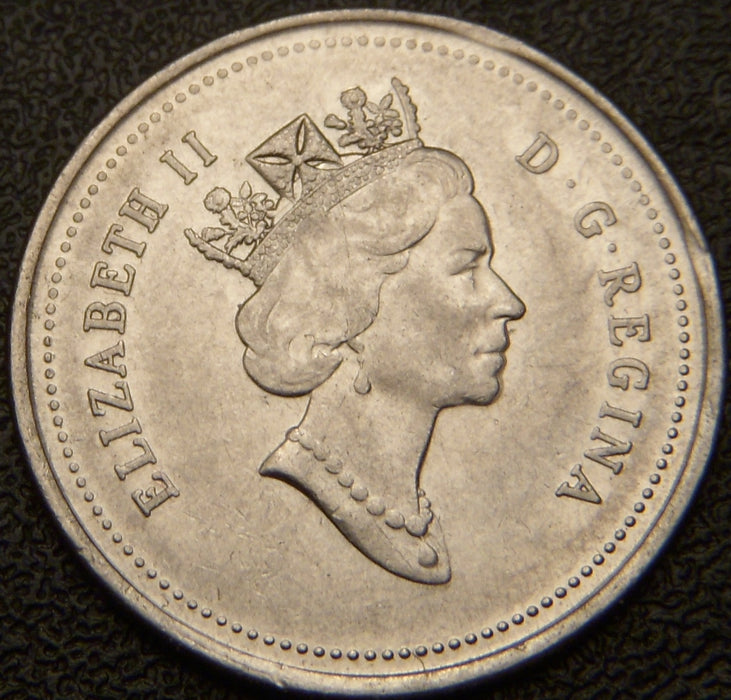 1991 Canadian Ten Cent - VF to AU