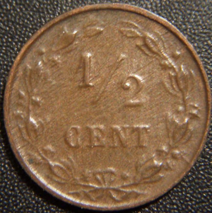 1884 1/2 Cent - Netherlands