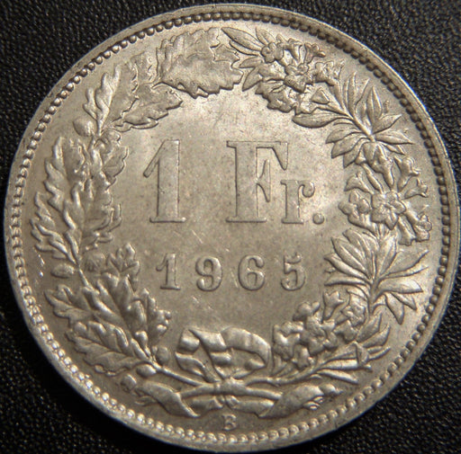 1965B 1 Franc - Switzerland