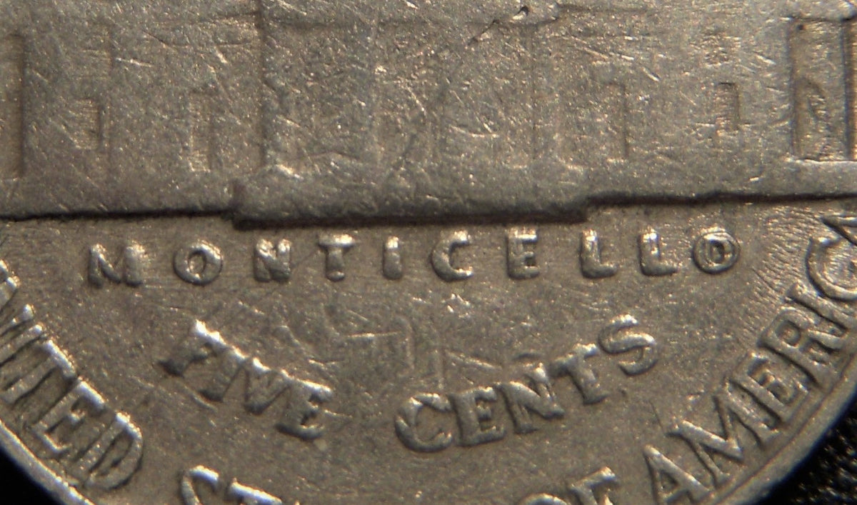 1939 Jefferson Nickel - Double Die Monticello — FUBA