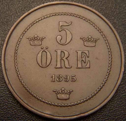 1895 5 Ore - Sweden