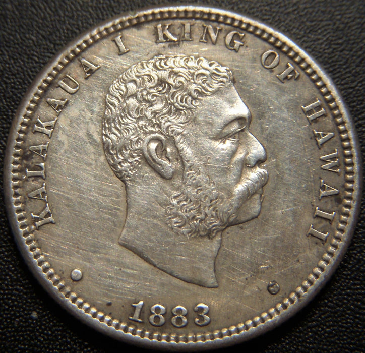 1883 Hawaii Quarter Dollar - Extra Fine