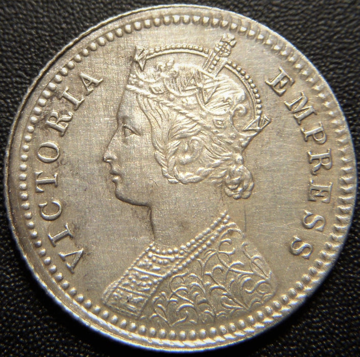 1901 1/4 Rupee - India