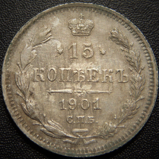 1901 15 Kopeks - Russia